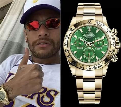 Neymar’s Timepiece Choice: Unveiling the Rolex Watch on the